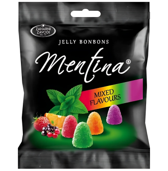 ZAHARNI ZAVODI - Mentina Jelly Bonbons Mixed Flavours 80g